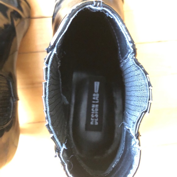 Design Lab Trina patent leather ankle booties - Picture 8 of 8